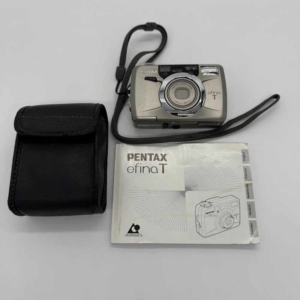 Pentax Efina T Compact 35mm Point & Shoot Film Camera